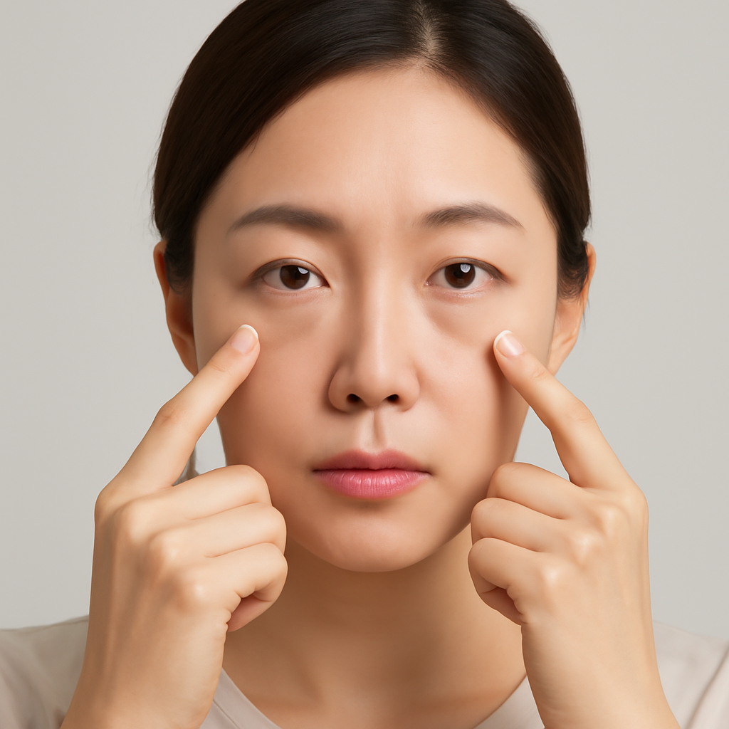 눈밑꺼짐 대표 이미지